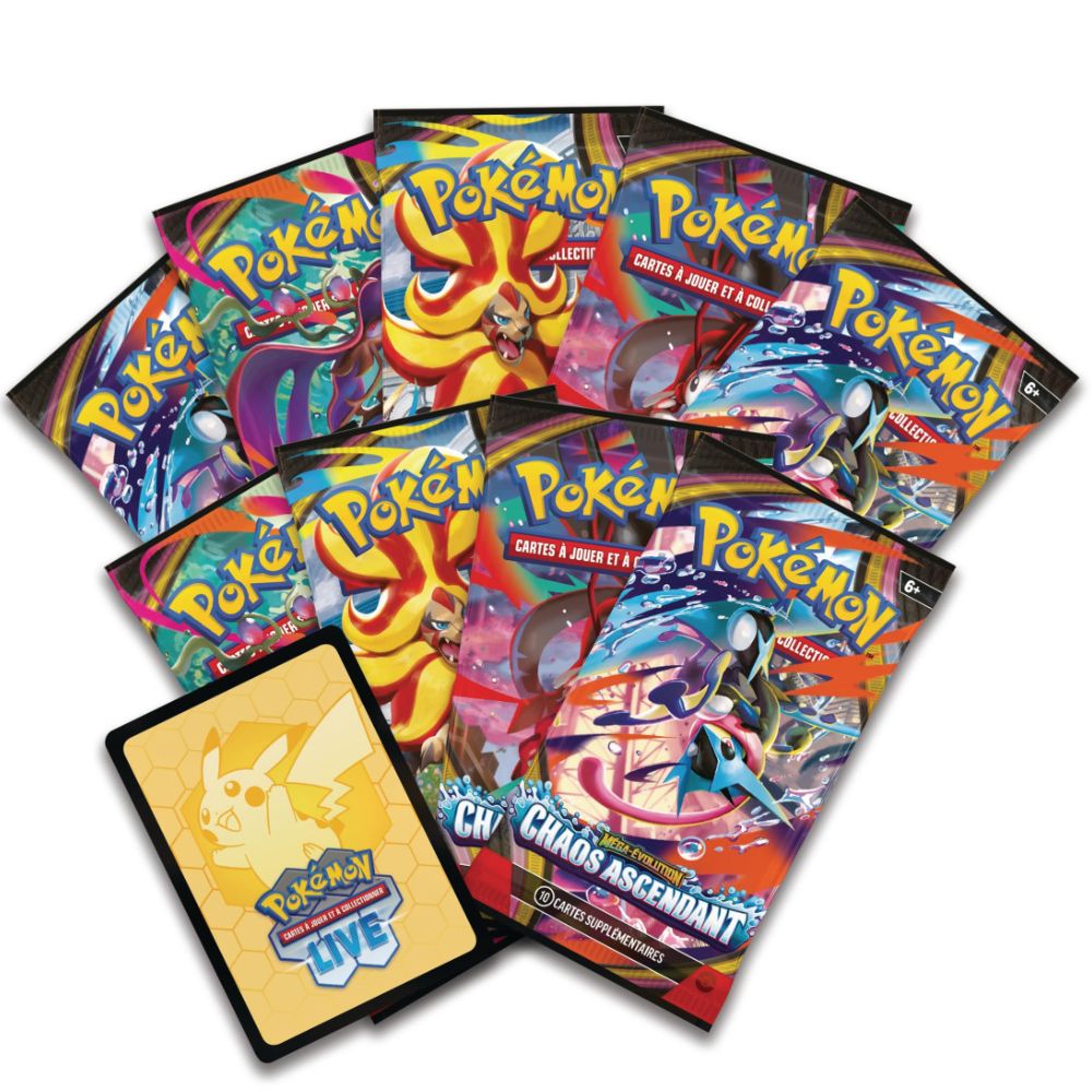 ETB Pokémon ME04 Chaos Ascendant Coffret Dresseur Élite | Loufoque