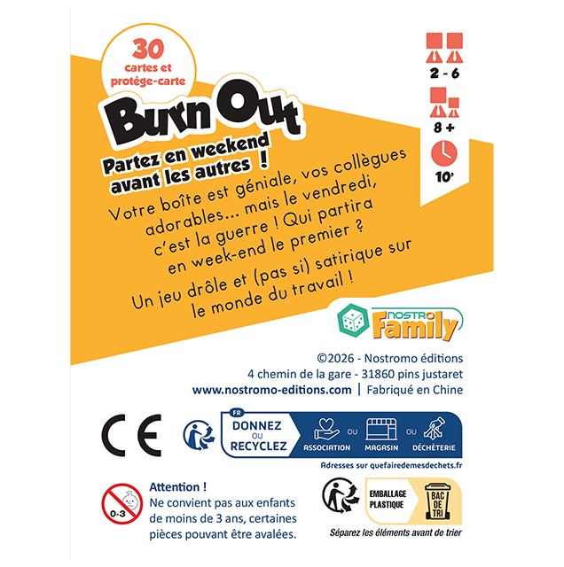 cartes burn out