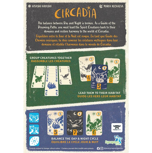 jeu de société circadia