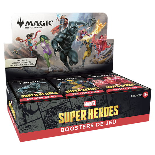 display marvel super heroes Magic