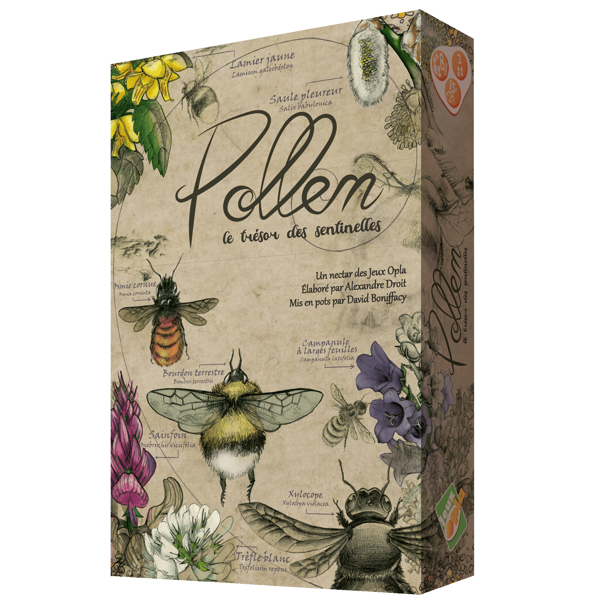 jeu deux joueurs pollen