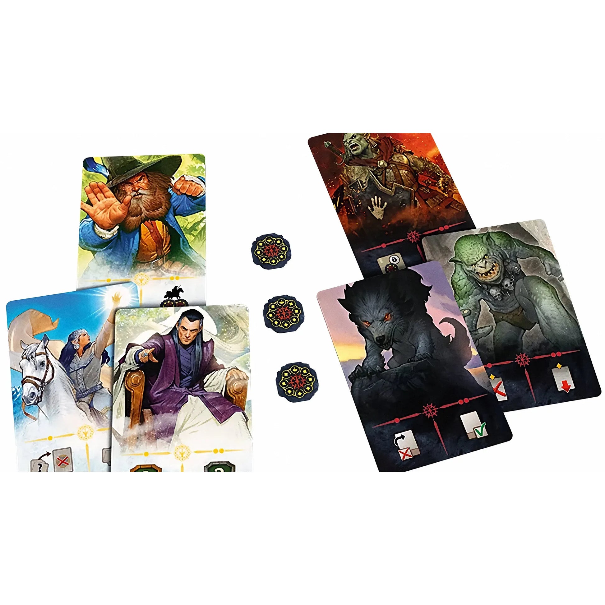 Duel pour la terre du milieu cartes