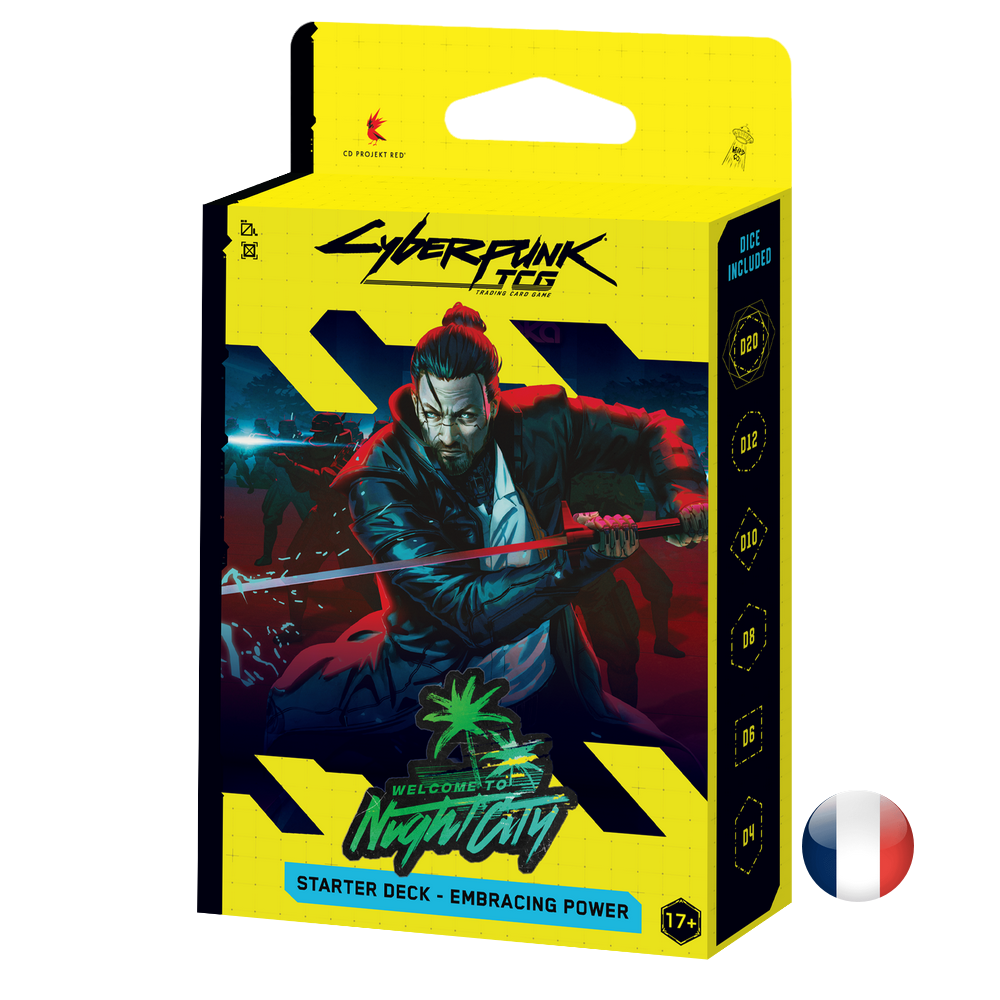 embracing power deck de démarrage cyberpunk