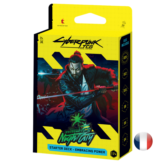 embracing power deck de démarrage cyberpunk