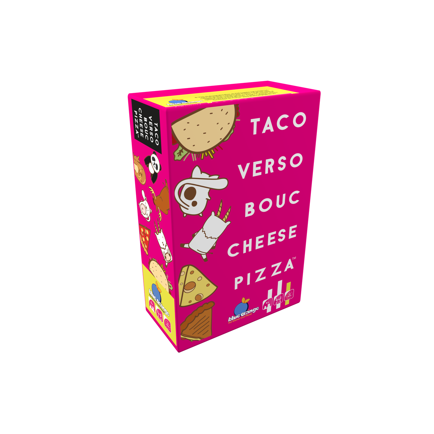 taco verso bouc cheese pizza