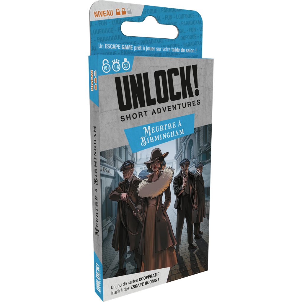 Unlock! Short Adventures : Meurtre à Birmingham