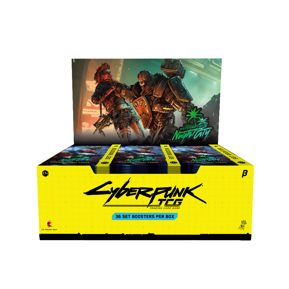 Display Beta Version Cyberpunk TCG