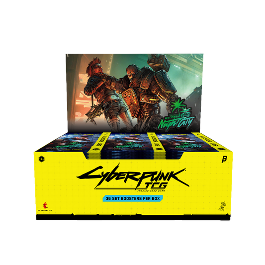 Display Beta Version Cyberpunk TCG
