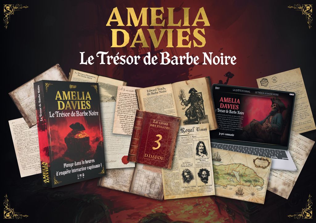 Amelia Davies : Le Trésor De Barbe Noire