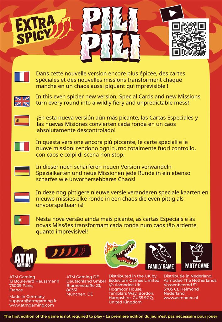 jeu de cartes pili pili 2