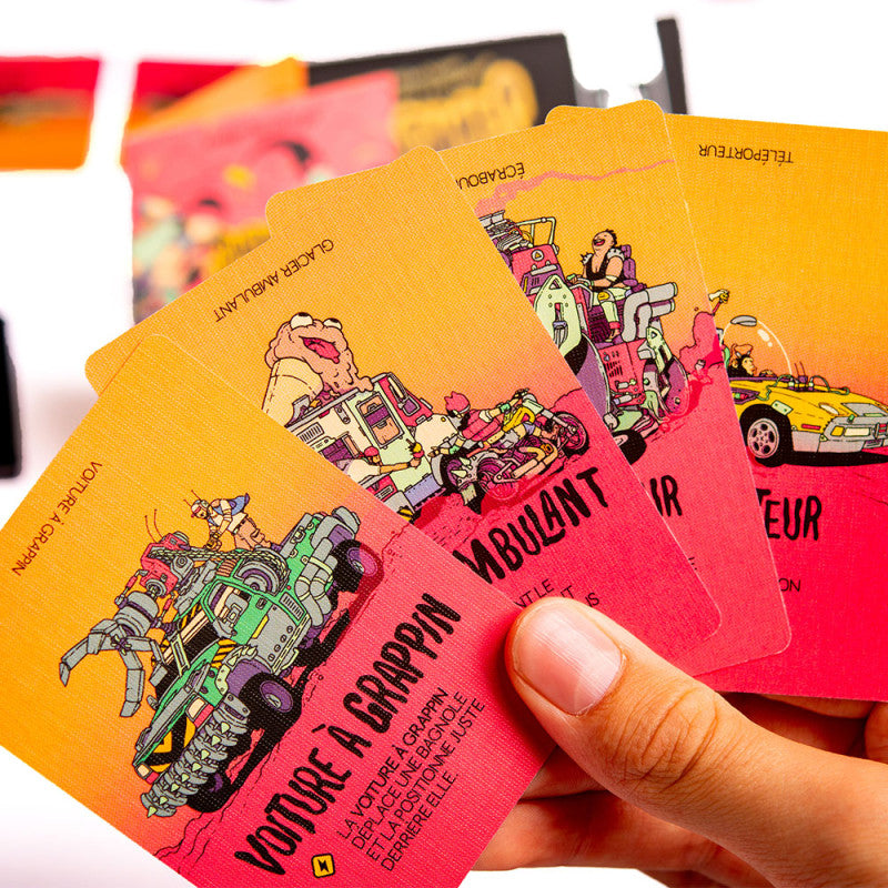 Micro Games Bagnoles hurlantes cartes à jouer