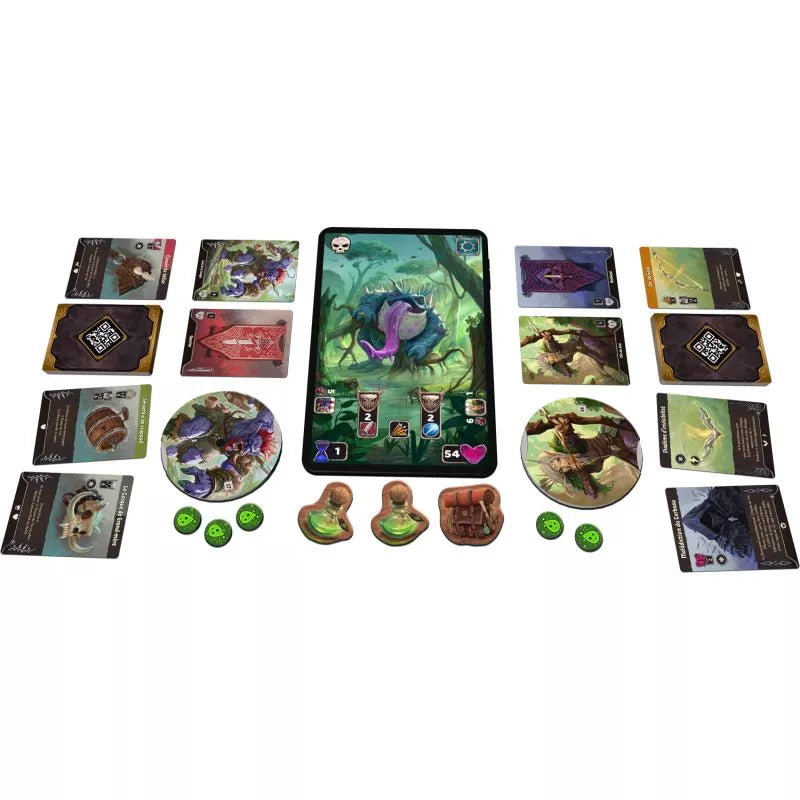 jeu de plateau coopératif boss fighters