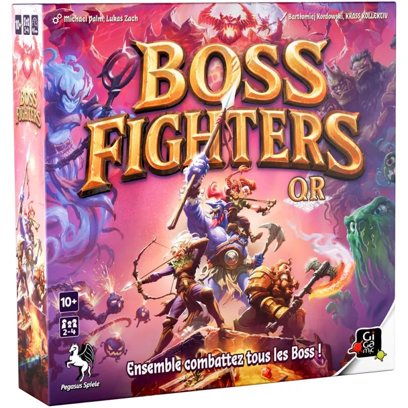 jeu boss fighters qr