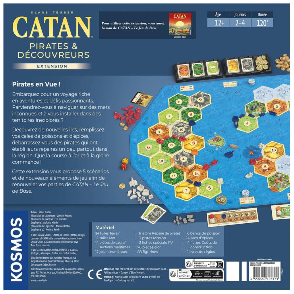 Catan Pirates et Découvreurs