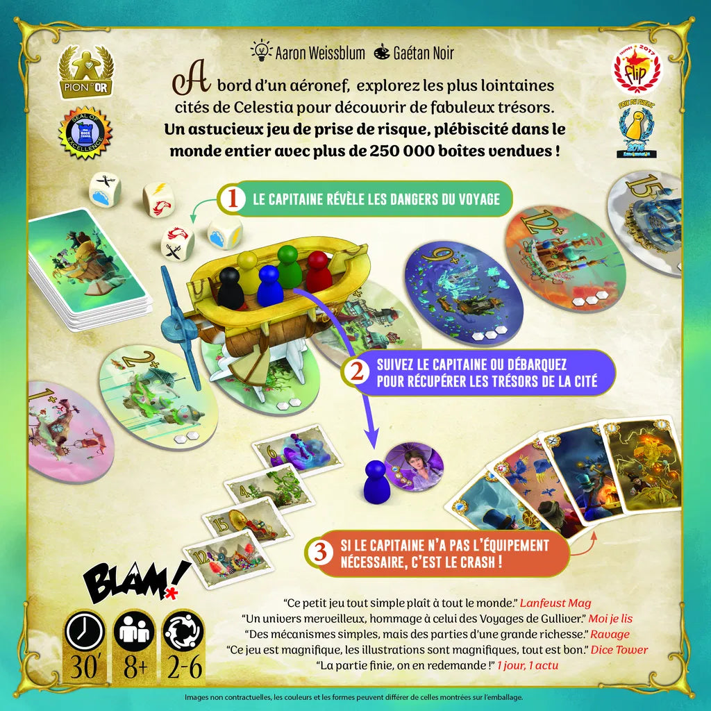 jeu de société celestia