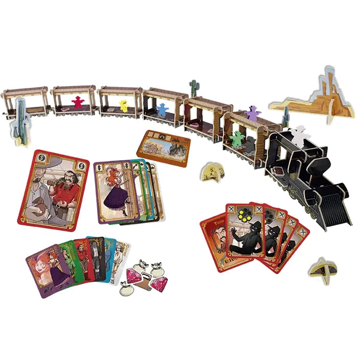 jeu d'ambiance colt express western