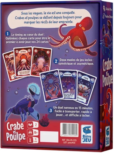Crabe Vs Poulpe