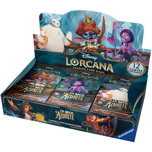 Disney Lorcana - Set 6 La Mer Azurite - Display de 24 Boosters