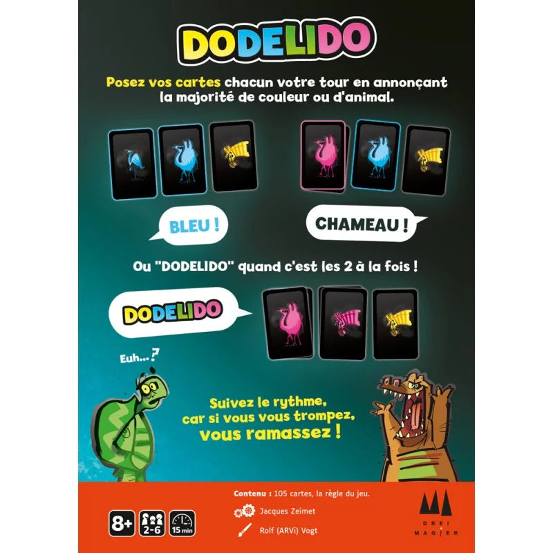 jeu de cartes fun dodelido