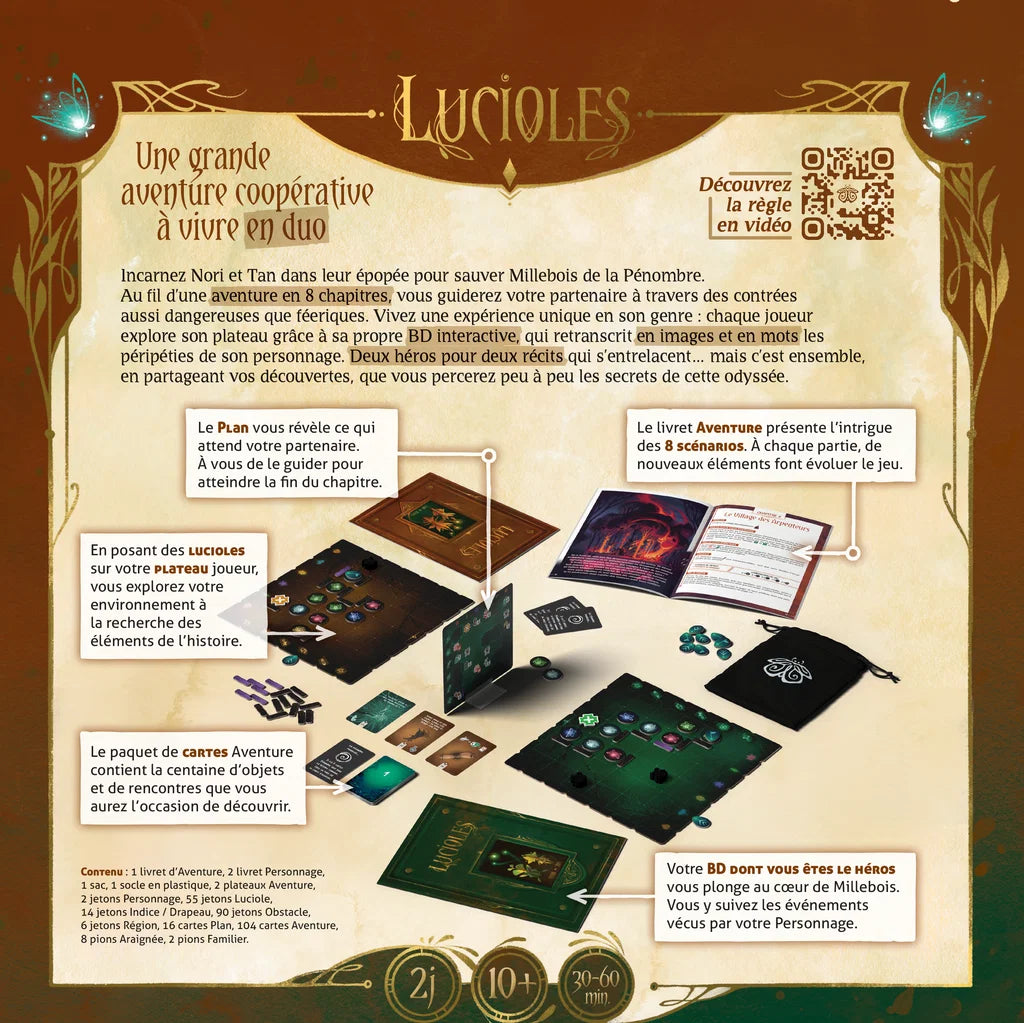 lucioles jeu coopératif