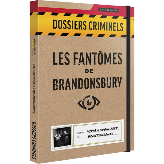 Dossiers criminels Brandonsbury boite de jeu