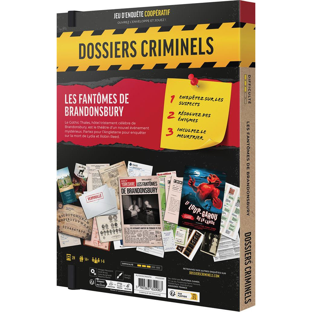Dossiers criminels Brandonsbury verso
