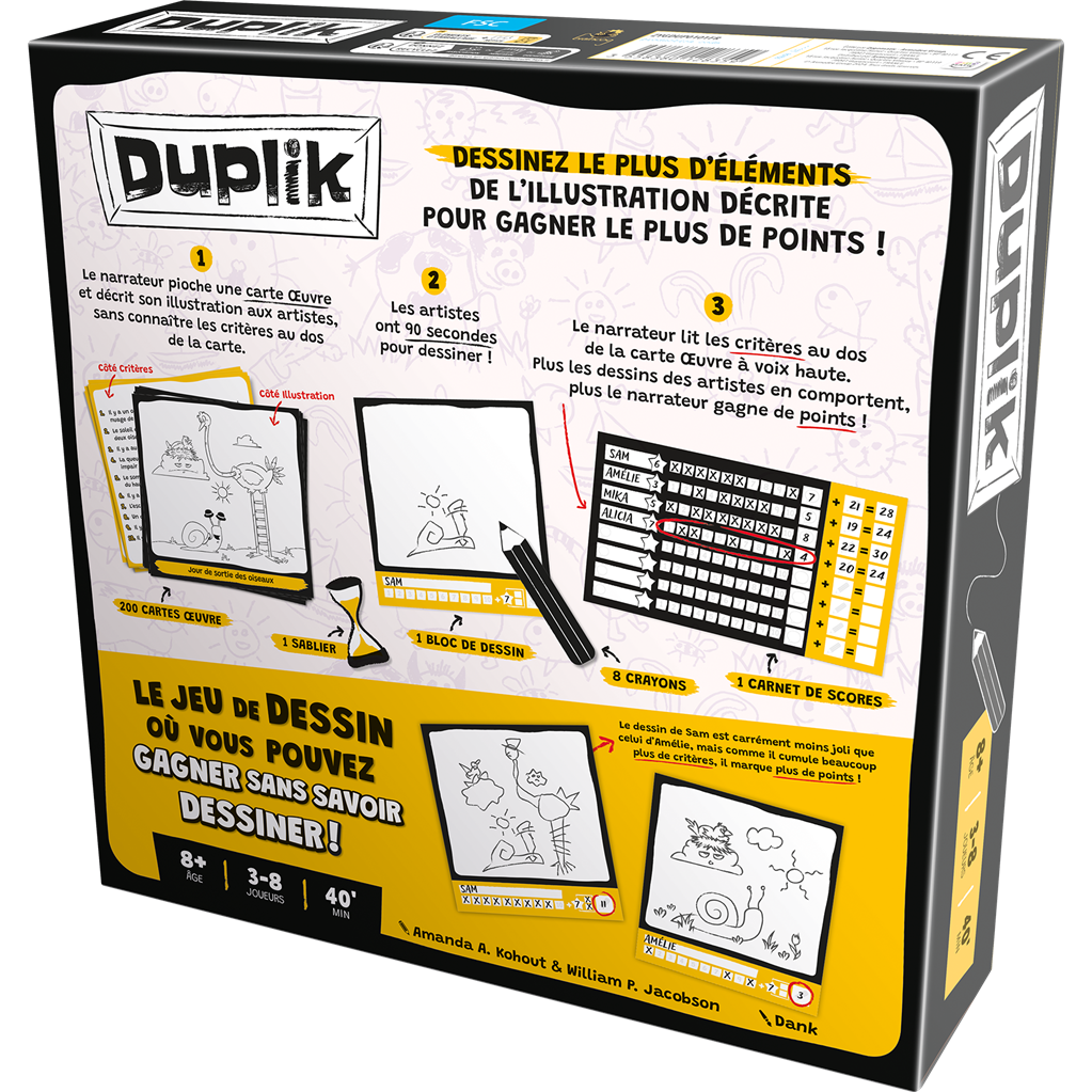 duplik jeu de dessin