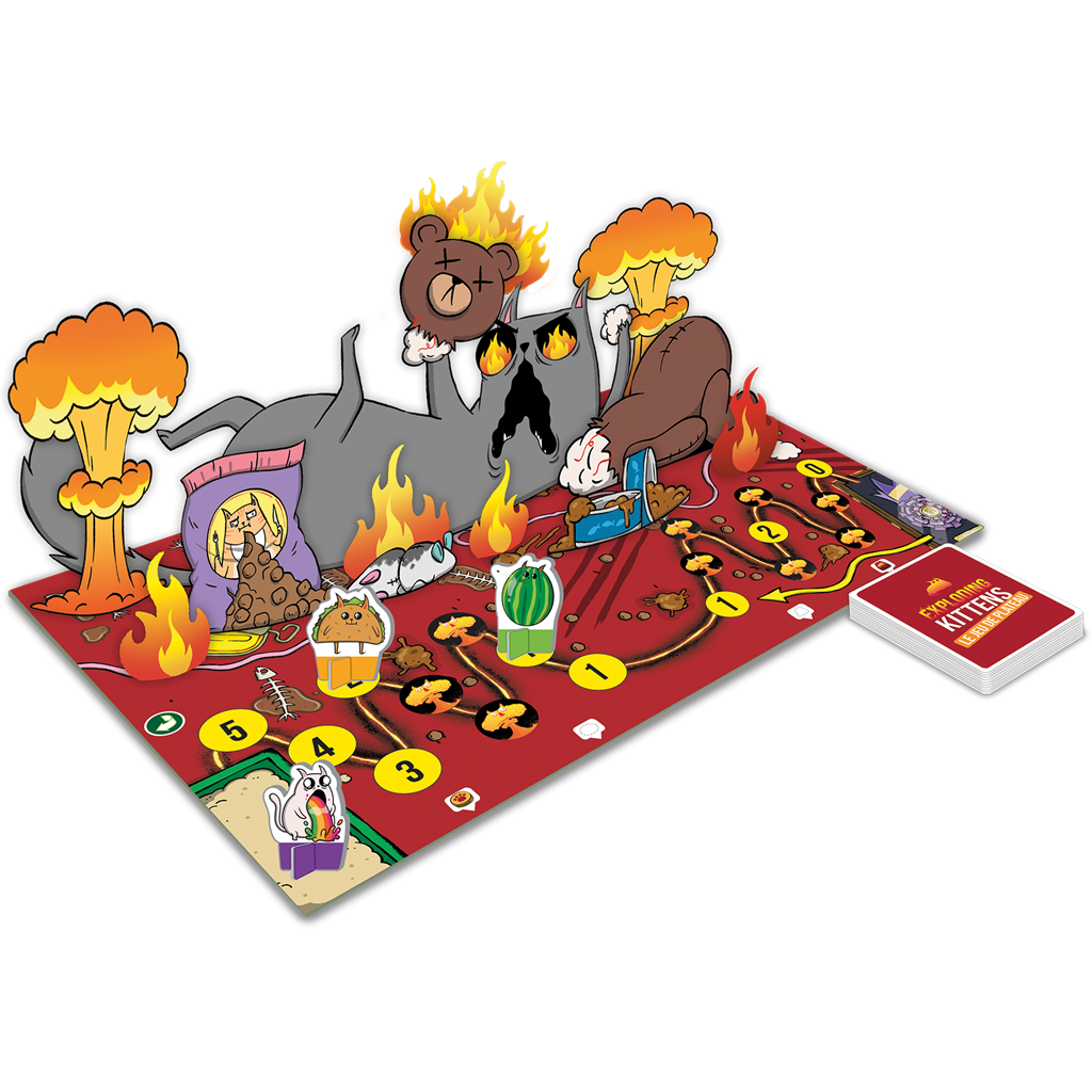 Exploding Kittens : Le Jeu De Plateau