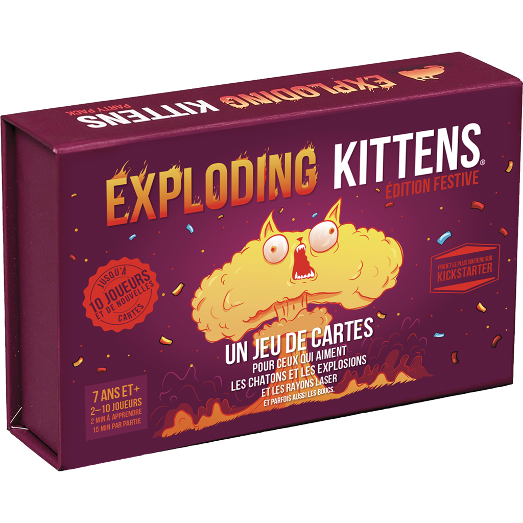 jeu de cartes exploding kittens