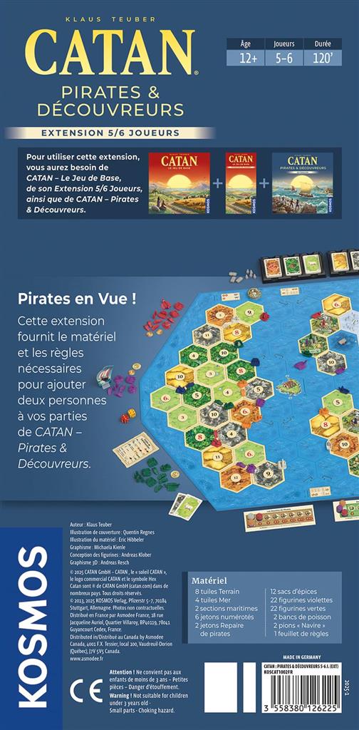 extension catan pirates et découvreurs