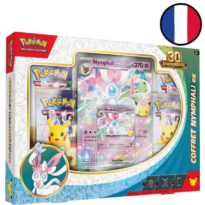 Pokémon - 30e Anniversaire - Coffret Nymphami Ex