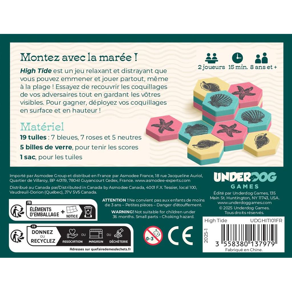 boite de jeu high tide