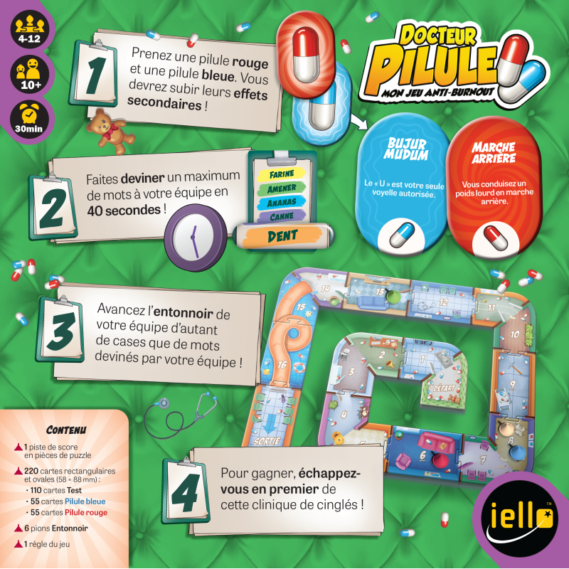jeu d'ambiance docteur pilule