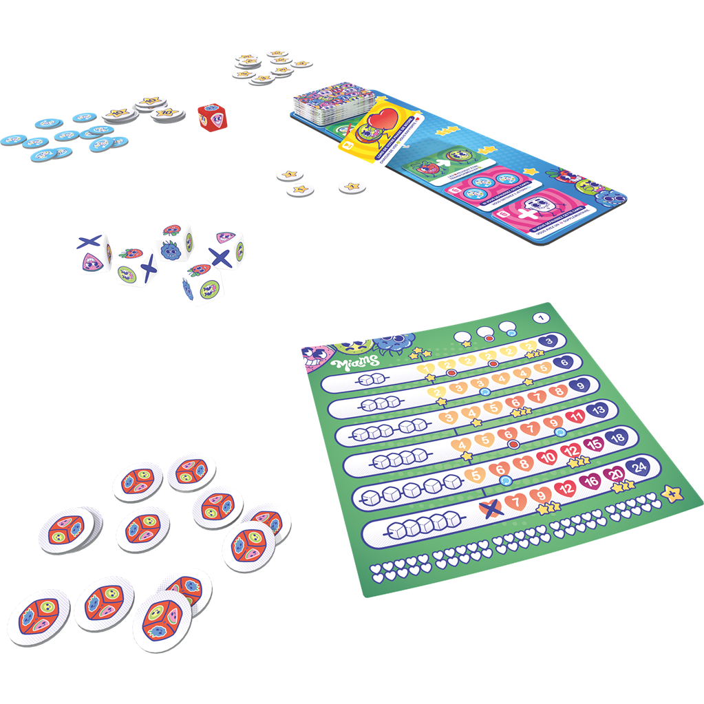 jeu de société miams matériel