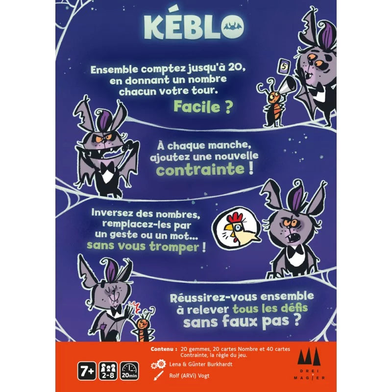 jeu de cartes ambiance keblo