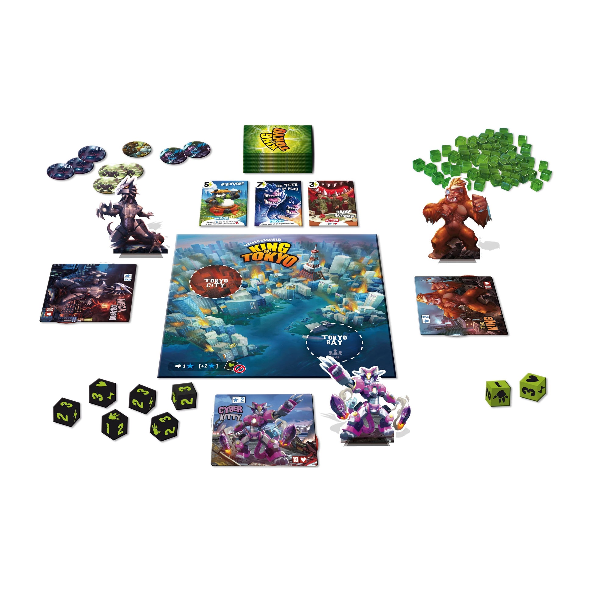 jeu de société king of Tokyo 