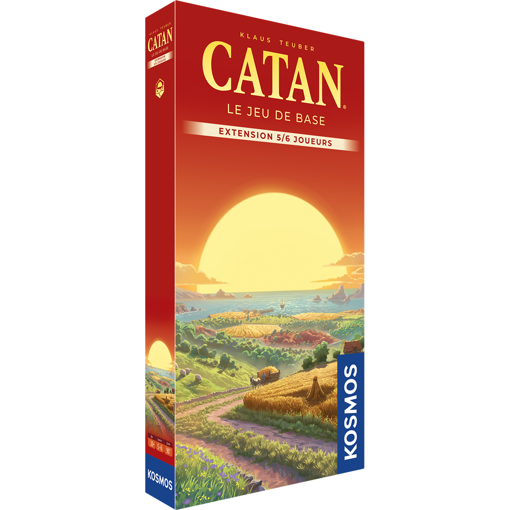 Catan : Jeu de base extension 5/6 joueurs