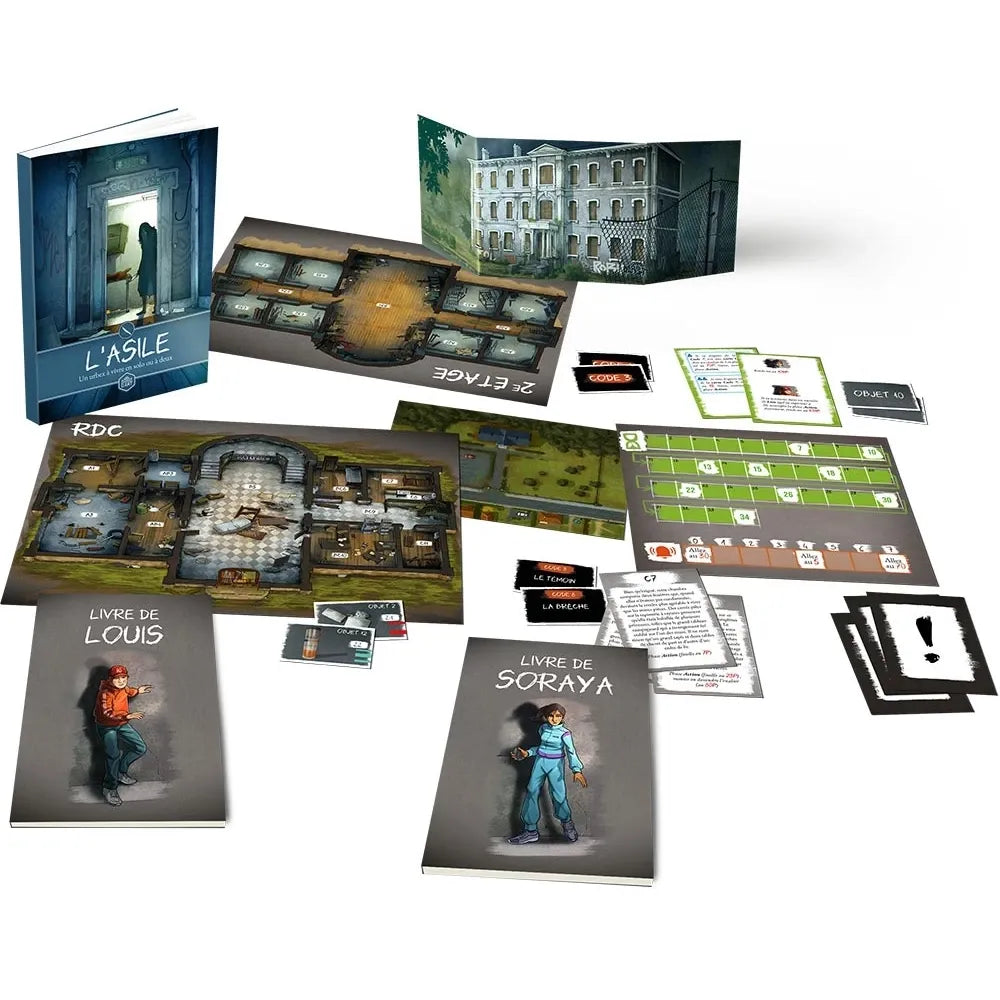 L'Asile – Livre Jeu en solo