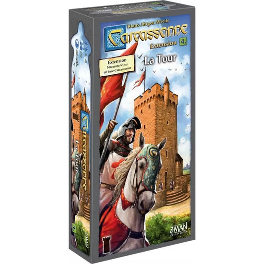 Carcassonne extension La tour boite de jeu