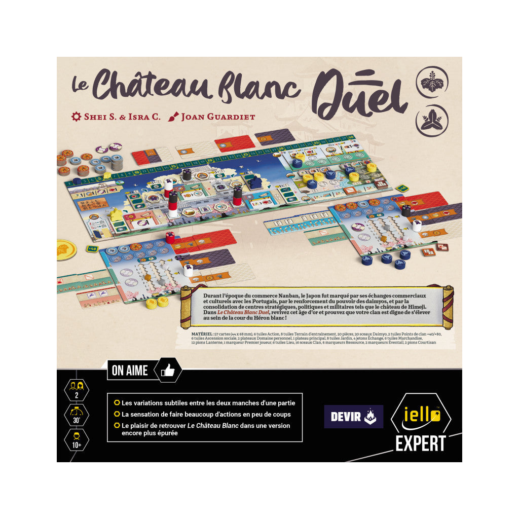 Le château blanc Duel la boite