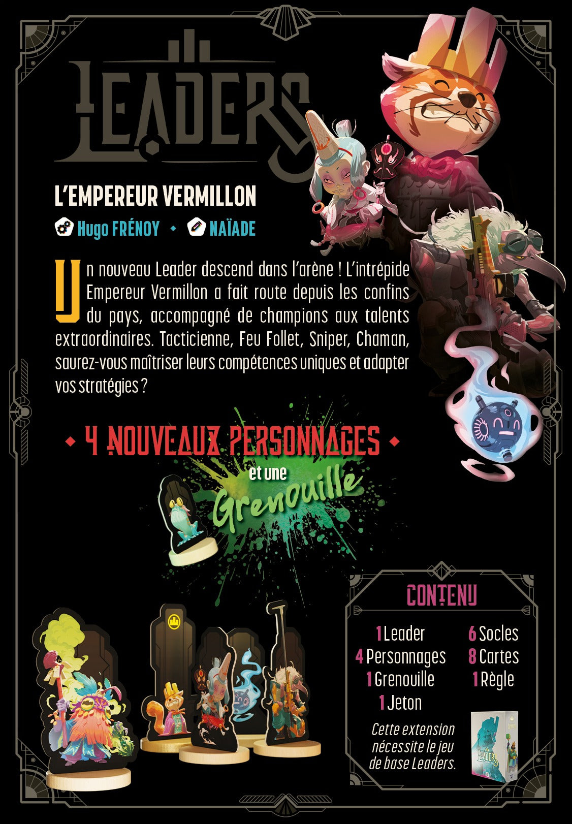 Leaders : L'empereur Vermillon
