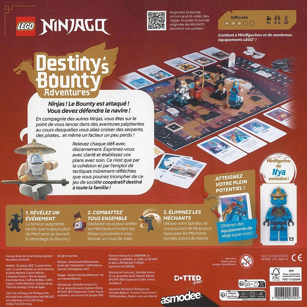 Ninjago DEstiny's Bounty Adventures jeu de coopération