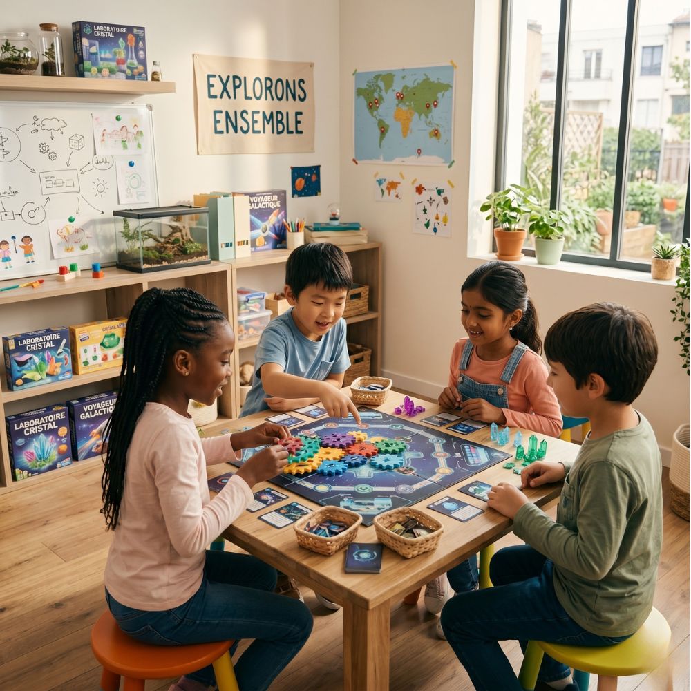jeux de société en coopération enfant dès 8 ans