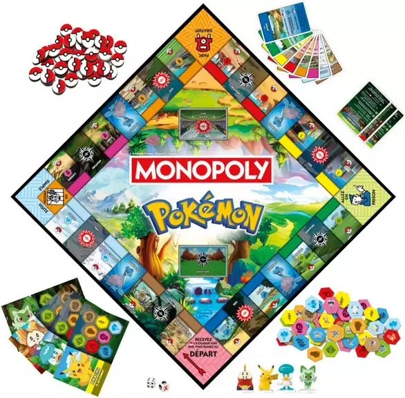 Monopoly Pokemon plateau Loufoque
