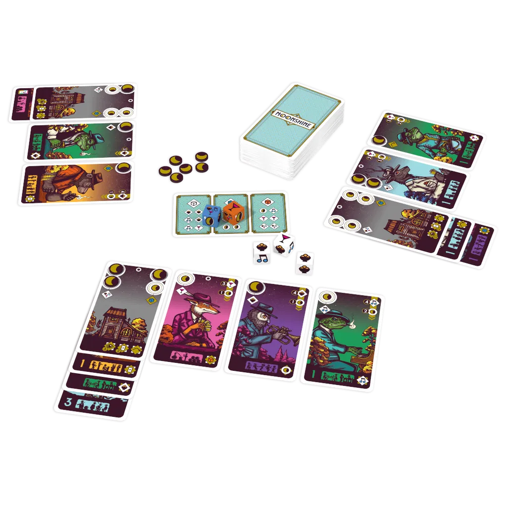 matériel jeu moonshine