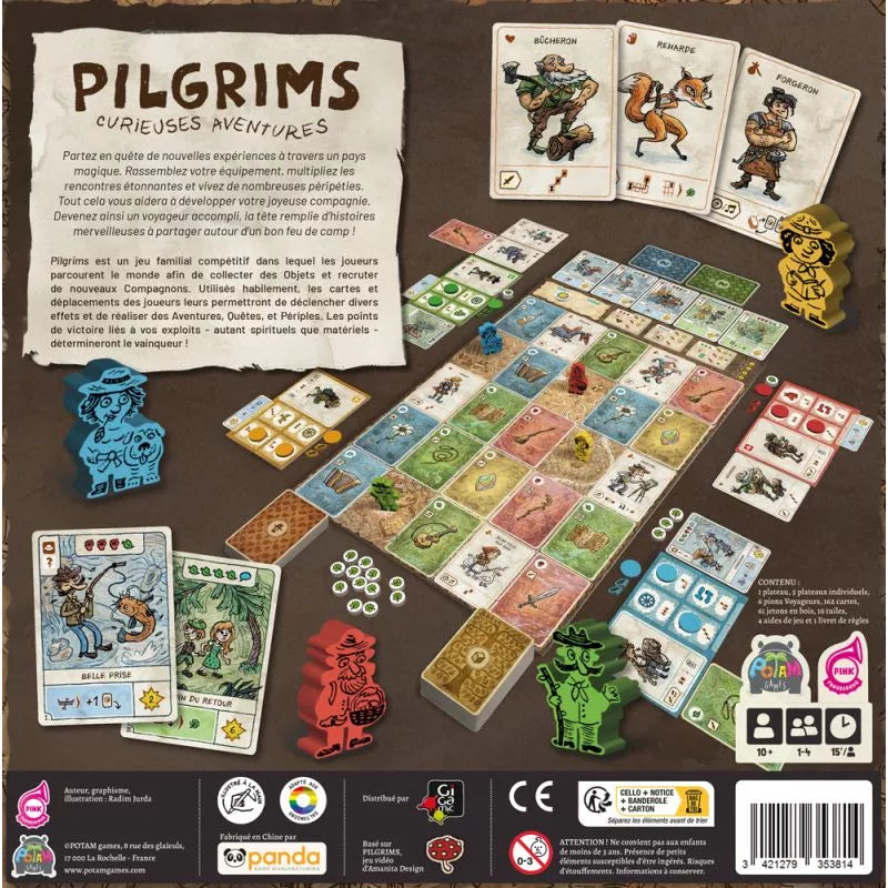 jeu familial pilgrims