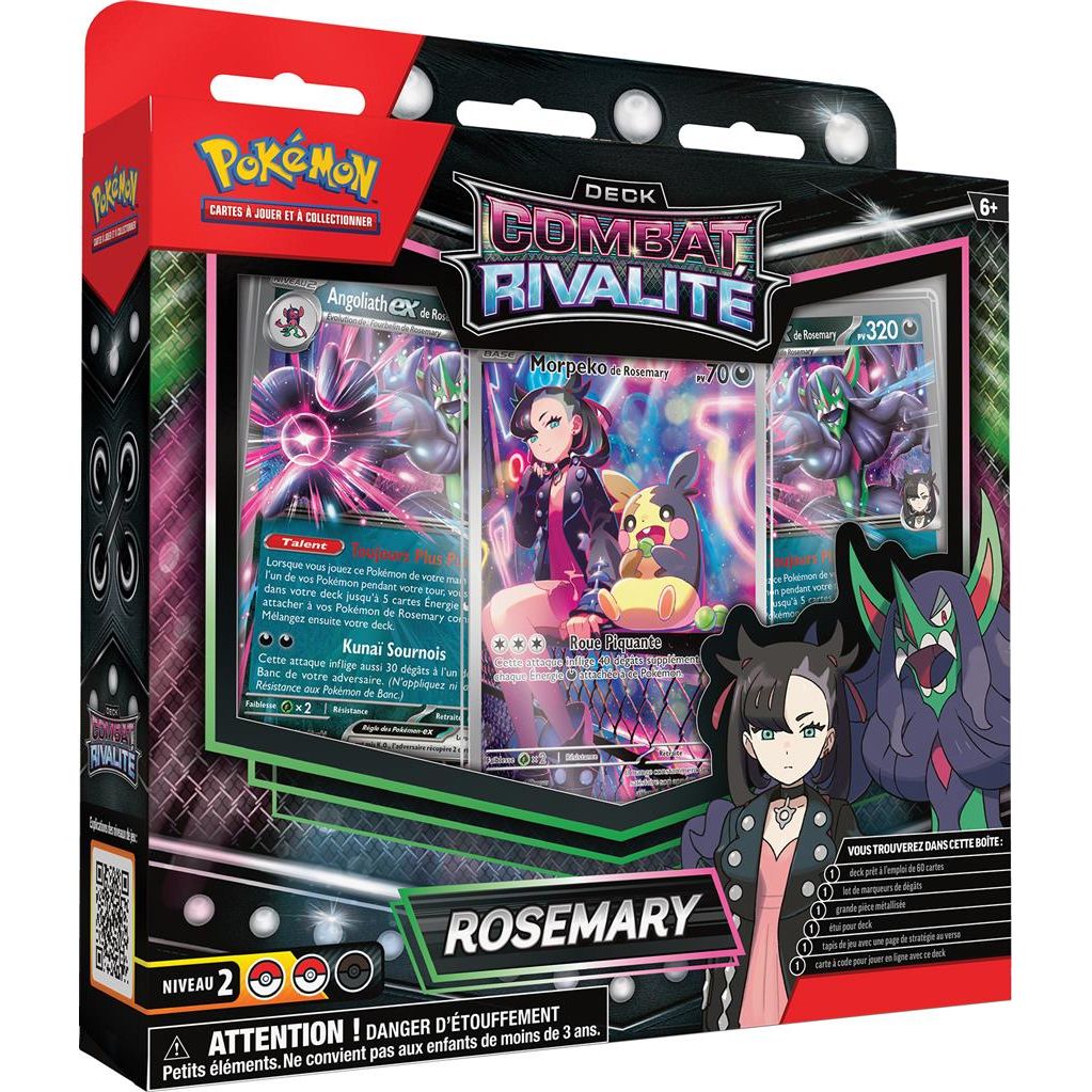 Pokémon : Deck Combat Rivalité – Rosemary/Pierre