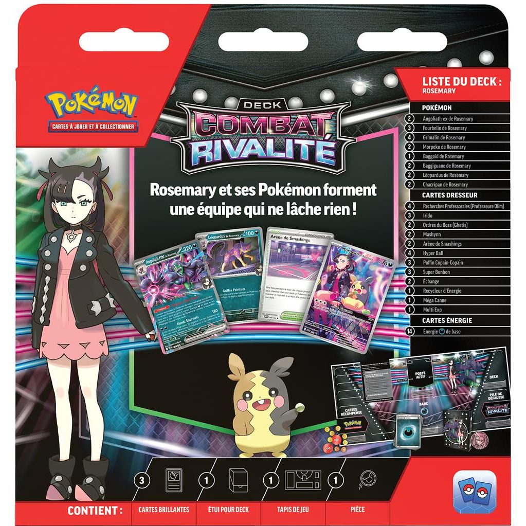 Pokémon : Deck Combat Rivalité – Rosemary/Pierre