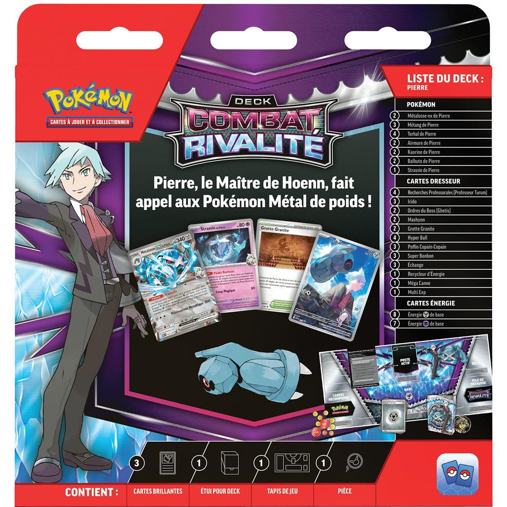 Pokémon : Deck Combat Rivalité – Rosemary/Pierre