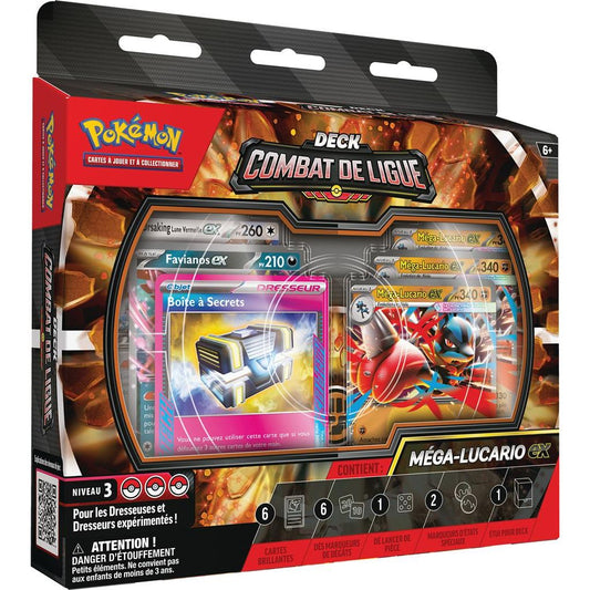 Pokémon - Deck de Combat De Ligue - Méga Lucario-ex